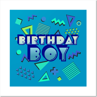 Birthday Boy Graphic Tee Posters and Art